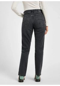 Lee - LEE DAMSKIE SPODNIE JEANSOWE LEE RIDER JEANS REFINED BLACK 112341336