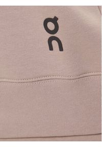 On Bluza Club Hoodie 1ME1003 Beżowy Relaxed Fit. Kolor: beżowy. Materiał: bawełna #3