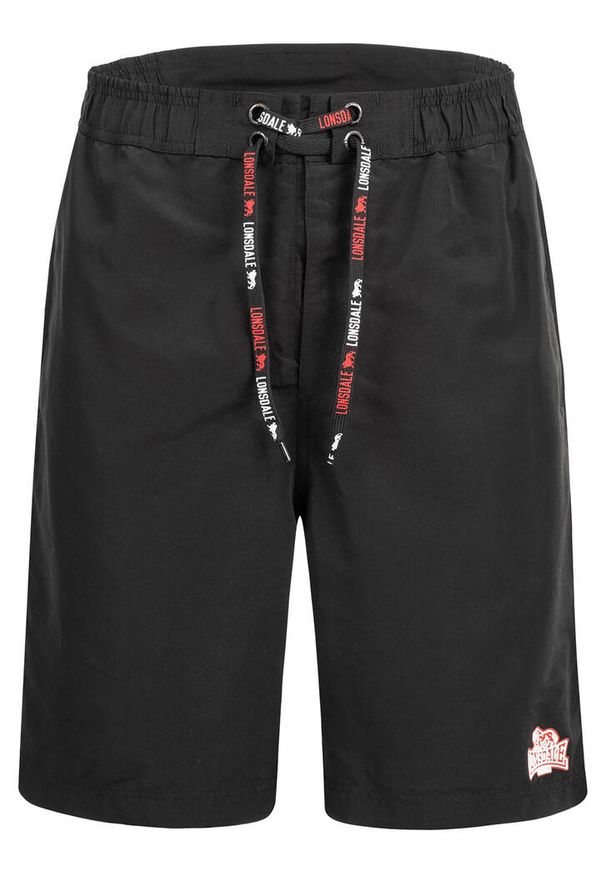Krótka Lonsdale Dunbeath. Kolor: czarny, wielokolorowy, biały. Materiał: guma. Długość: krótkie