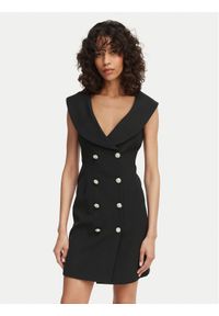 Artigli Sukienka koktajlowa ACAB004864 Czarny Regular Fit. Kolor: czarny. Materiał: syntetyk. Styl: wizytowy #1