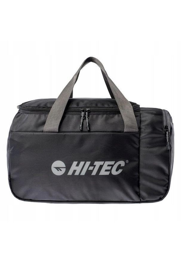 Hi-tec - Sportowa torba podróżna Porter 24l. Kolor: czarny, szary, wielokolorowy. Materiał: materiał. Styl: sportowy