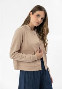 Volcano - Lekka kurtka typu bomberka J-KALIA. Materiał: tkanina, elastan, włókno, materiał, poliester, wiskoza. Długość: krótkie. Wzór: gładki, aplikacja. Styl: sportowy #1