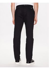 Calvin Klein Chinosy Modern Twill K10K110979 Czarny Slim Fit. Kolor: czarny. Materiał: bawełna #5