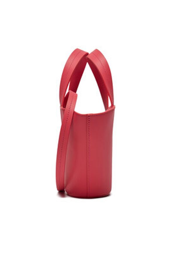 Patrizia Pepe Torebka 8B0175/L095-M481 Różowy. Kolor: różowy. Materiał: skórzane