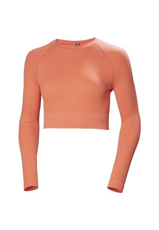 Koszulka sportowa damska Helly Hansen Allure Seamless Crop Ls Top. Kolor: wielokolorowy. Długość rękawa: długi rękaw. Długość: długie. Styl: sportowy