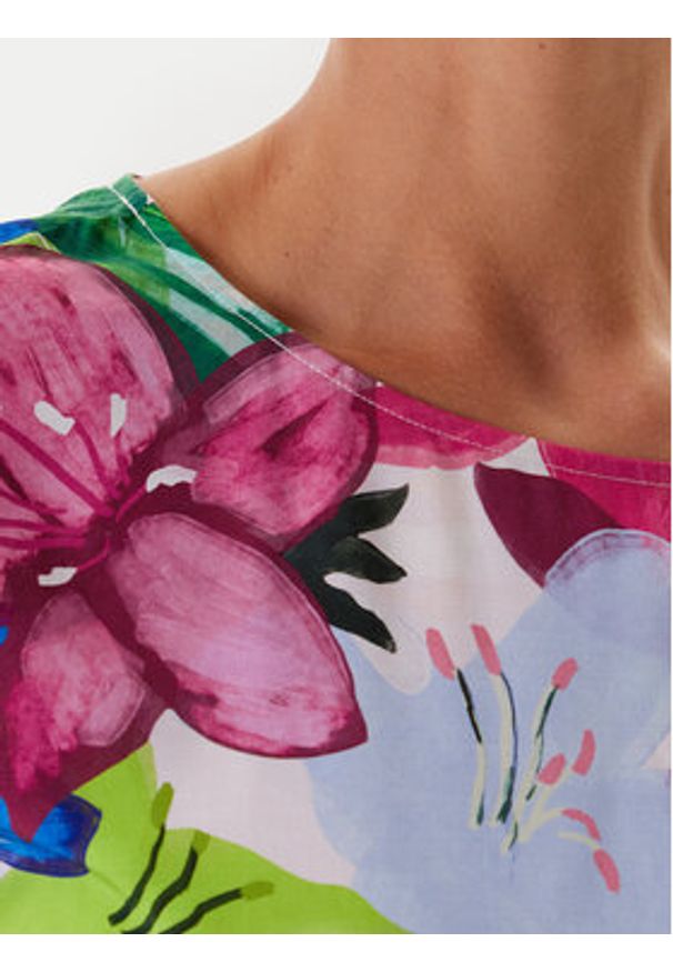 Tatuum Bluzka Afeli T2511.046 Kolorowy Regular Fit. Materiał: wiskoza. Wzór: kolorowy