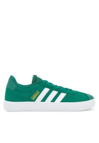 Adidas - adidas Sneakersy VL Court 3.0 ID6284 Zielony. Kolor: zielony. Materiał: skóra, zamsz #1