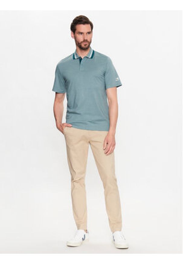 Jack & Jones - Jack&Jones Polo Logan 12229420 Zielony Standard Fit. Typ kołnierza: polo. Kolor: zielony. Materiał: bawełna