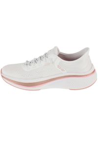 skechers - Buty do biegania damskie, Slip-Ins: Go Run Elevate 2.0 - Banyan. Kolor: biały. Sport: bieganie