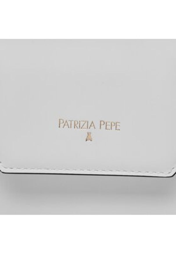 Patrizia Pepe Torebka 8B0184/L095-FA30 Biały. Kolor: biały. Materiał: skórzane