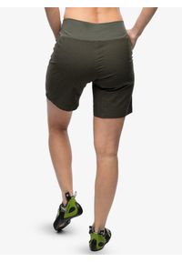 EDELRID - Spodenki wspinaczkowe damskie Edelrid Wo Sansara Shorts. Kolor: zielony. Długość: krótkie