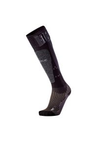 Zestaw skarpety baterii ski doroslych Therm-ic Set Heat Uni + S-Pack 1400 B. Kolor: czarny, szary, wielokolorowy. Sport: narciarstwo