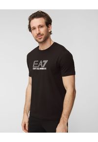 EA7 Emporio Armani - T-shirt EA7 EMPORIO ARMANI. Okazja: na co dzień. Materiał: elastan, bawełna. Długość rękawa: krótki rękaw. Wzór: nadruk. Styl: casual #2