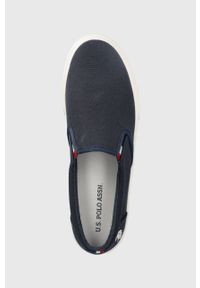 U.S. Polo Assn. tenisówki męskie kolor granatowy. Nosek buta: okrągły. Kolor: niebieski. Materiał: guma #2