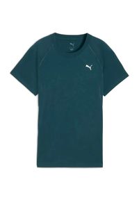 Koszulka Puma W Run Velocity Tee (Tri-Blend) Damskie. Kolor: zielony. Sport: bieganie #1