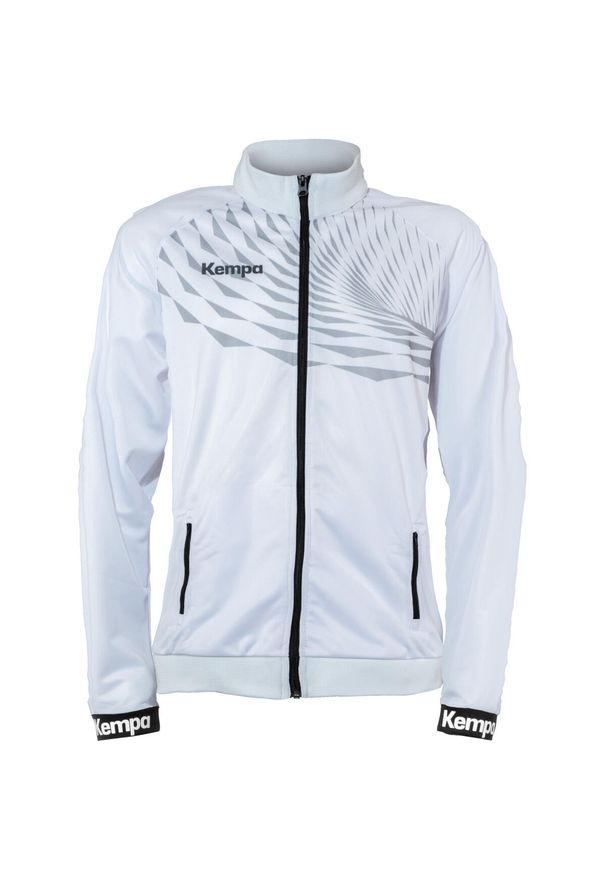 KEMPA - Dziecięca bluza dresowa Kempa Wave 26. Kolor: szary, biały, wielokolorowy. Materiał: dresówka