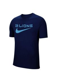 Nike - Męska Koszulka DH7625. Kolor: niebieski