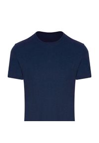 JUST COOL - Miejska Koszulka Fitness Unisex Dla Dorosłych. Kolor: niebieski. Sport: fitness