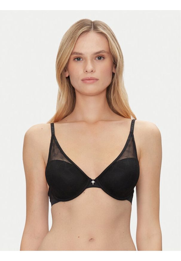 JOOP! Biustonosz z fiszbiną 10224361 Czarny. Kolor: czarny. Materiał: syntetyk