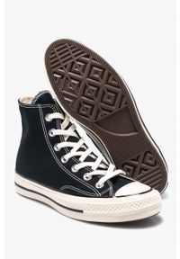 Converse - Trampki Chuck Taylor All Star 70 C162050-BLACK. Nosek buta: okrągły. Zapięcie: sznurówki. Kolor: czarny. Materiał: guma. Szerokość cholewki: normalna #5