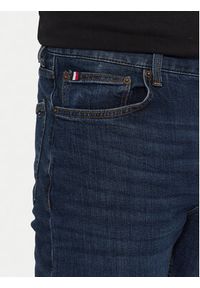 TOMMY HILFIGER - Tommy Hilfiger Jeansy MW0MW37810 Granatowy Straight Fit. Kolor: niebieski #3