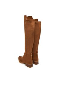 MICHAEL Michael Kors Muszkieterki Lex 40F5LXMB5S Brązowy. Kolor: brązowy. Materiał: materiał #2