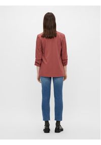 Pieces Marynarka 17090996 Czerwony Regular Fit. Kolor: czerwony. Materiał: syntetyk