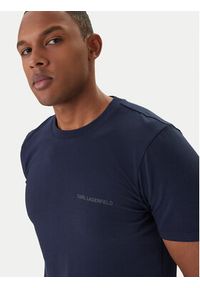 Karl Lagerfeld - KARL LAGERFELD Komplet t-shirtów A1M47097 Kolorowy Regular Fit. Typ kołnierza: dekolt w karo. Materiał: bawełna. Wzór: kolorowy #3