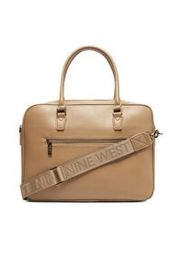 Nine West Torba na laptopa CEO-EMMA-LA482-2847 Beżowy. Kolor: beżowy. Materiał: skóra #3