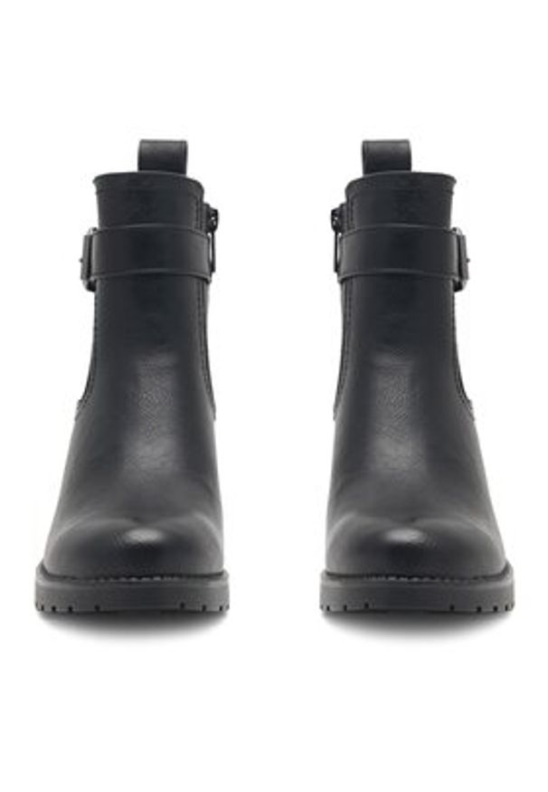 Clara Barson Botki WS2265-07 Czarny. Kolor: czarny. Materiał: syntetyk