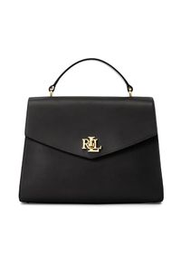Lauren Ralph Lauren - Torebka LAUREN RALPH LAUREN. Kolor: czarny