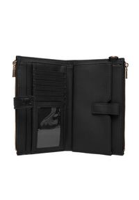 Guess Portfel Anise Slg SWPD99 16157 Czarny. Kolor: czarny. Materiał: skóra #3