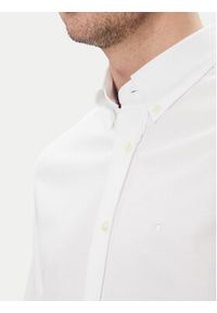 TOMMY HILFIGER - Tommy Hilfiger Koszula Performance MW0MW38663 Biały Regular Fit. Kolor: biały. Materiał: bawełna, syntetyk #4