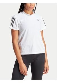 Adidas - adidas Koszulka techniczna Own The Run IK7442 Biały Regular Fit. Kolor: biały. Materiał: syntetyk. Sport: bieganie #3
