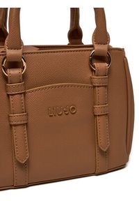 Liu Jo Torebka Ecs S Satchel AF4155 E0087 Brązowy. Kolor: brązowy. Materiał: skórzane