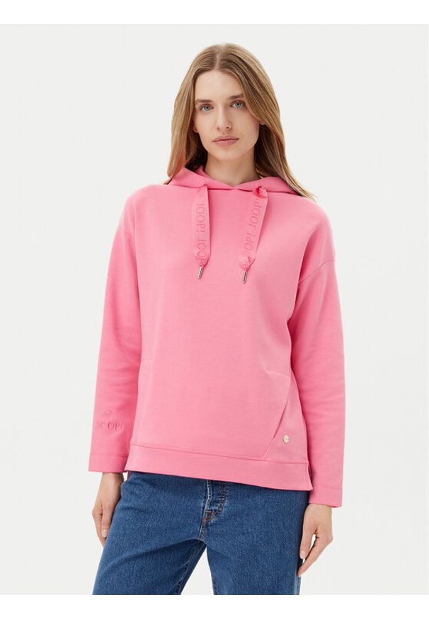 JOOP! Bluza 58 JW223JE158 30032522 Różowy Regular Fit. Kolor: różowy. Materiał: syntetyk, bawełna