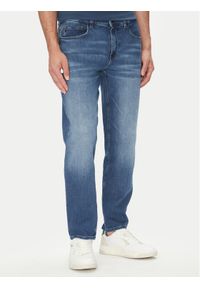 BOSS Jeansy Troy Bo 50544652 Niebieski Straight Fit. Kolor: niebieski