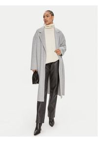 Calvin Klein Płaszcz wełniany K20K207089 Szary Oversize. Kolor: szary. Materiał: wełna #2