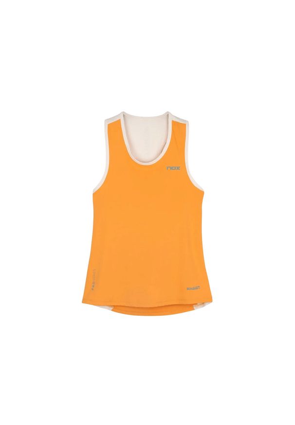 NOX - Damski tank top Nox Pro. Kolor: pomarańczowy