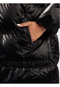TOMMY HILFIGER - Tommy Hilfiger Kurtka puchowa Metallic WW0WW35935 Czarny Loose Fit. Kolor: czarny. Materiał: puch, syntetyk #5