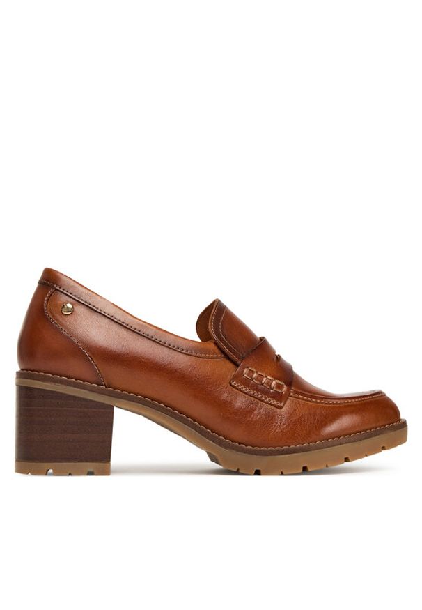 Pikolinos Półbuty W7H-3873C1 Brązowy. Kolor: brązowy. Materiał: skóra