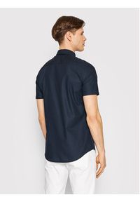 Armani Exchange Koszula 3LZC20 ZNTQZ 1510 Granatowy Slim Fit. Kolor: niebieski. Materiał: bawełna #3