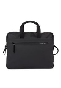 Calvin Klein Torba na laptopa Rubberized Slim Conv Laptop Bag K50K510796 Czarny. Kolor: czarny #1