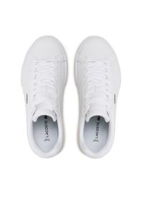 Lacoste Sneakersy Lerond Pro Bl 23 1 Cfa 745CFA004821G Biały. Kolor: biały. Materiał: skóra