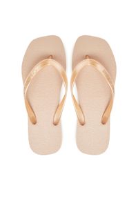 Calvin Klein Jeans Japonki Thong+ Tpu Metallic YW0YW01720 Różowy. Kolor: różowy