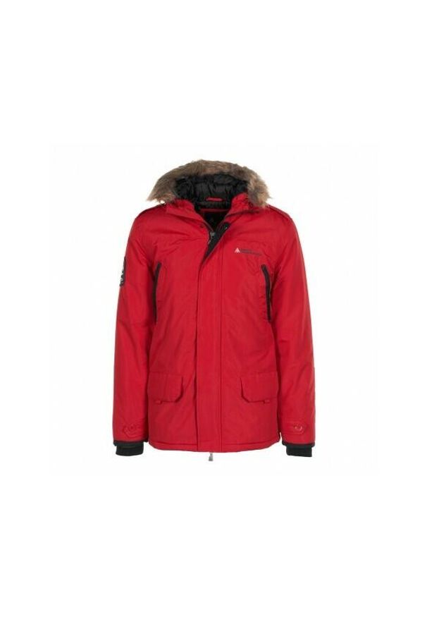 PEAK MOUNTAIN - Parka Peak Mountain Capeak. Kolor: czerwony. Sezon: zima