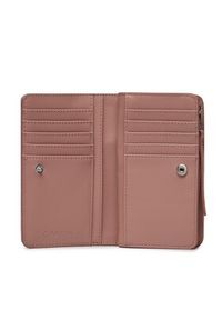Calvin Klein Duży Portfel Damski Re-Lock Quilt Bifold Wallet K60K611374 Różowy. Kolor: różowy. Materiał: skóra #4