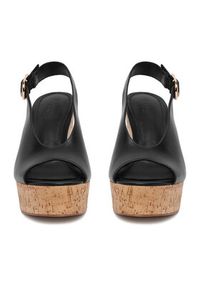 Badura Sandały C-ALANA-25-3-10YY Czarny. Kolor: czarny. Materiał: skóra #7