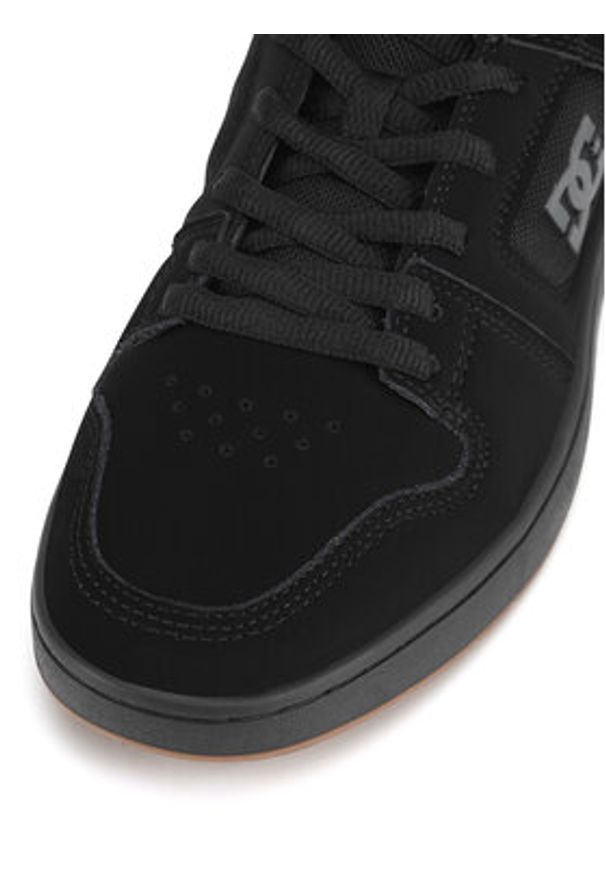 DC Sneakersy MANTECA 4 ADYS100765-KKG Czarny. Kolor: czarny. Materiał: skóra