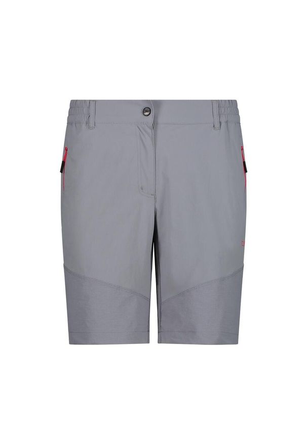 Bermudy damskie turystyczne CMP 30T6866. Kolor: szary. Sport: turystyka piesza